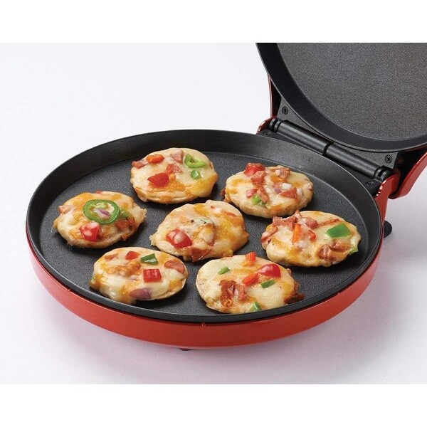 Betty Crocker 12" Nonstick Red Pizza Maker BC2958