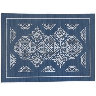 JANIE BLUE Bath Rug By Kavka Designs