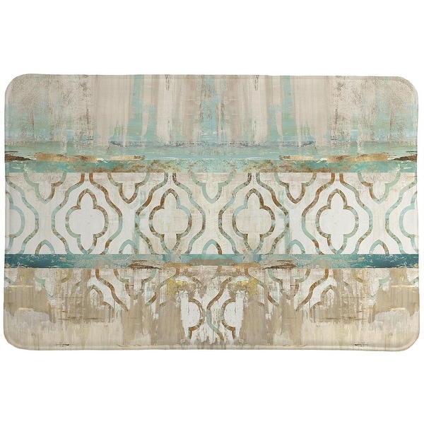 Laural Home Ancient Empire Memory Foam Rug 21x34