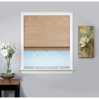 Monet Cordless Room Darkening Roman Shade