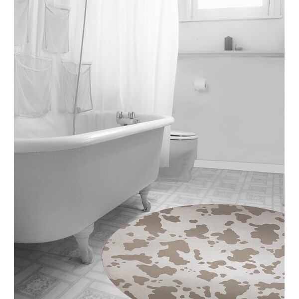 HOLY COW STONE Bath Rug By Kavka Designs