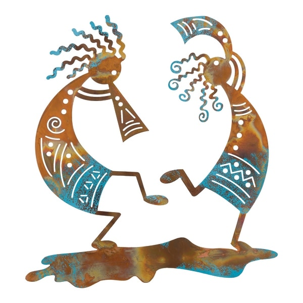 Kokopelli Wall Decor - Duo