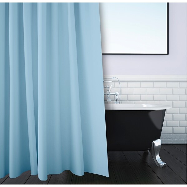 Star's Corner Geometric Print Shower Curtain