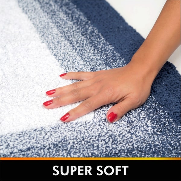 Chesapeake Whitney Ombre 2Pc. Reversible Bath Rug Set(21"x34"&17"x24")