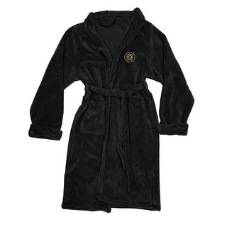 NHL Officially Boston Bruins Men's Silk Touch Bathrobe