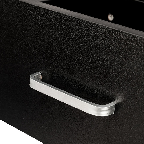 1-drawer Contemporary Bedside Storage Nightstands (Set of 2)