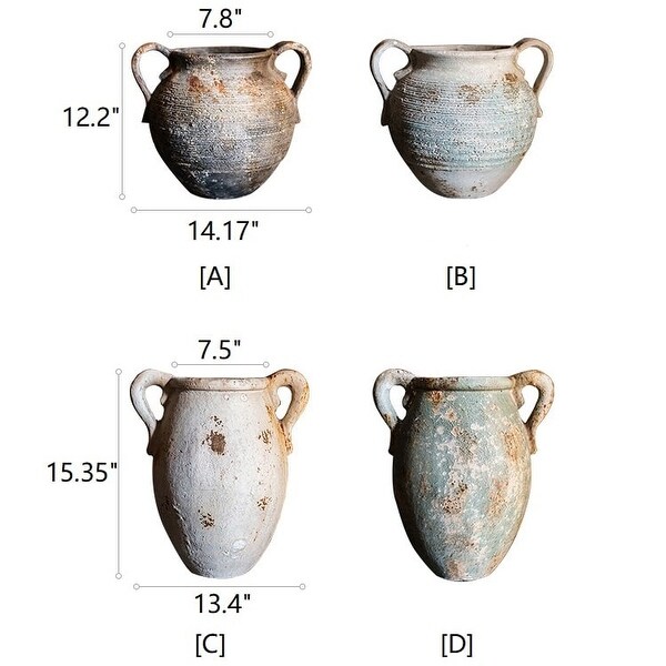 RusticReach Restoration Ancient Jar in Different Styles