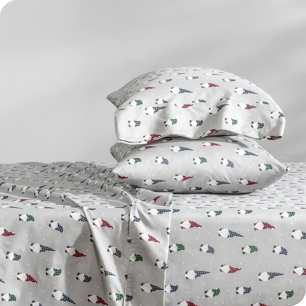 Bare Home Bed Sheets - Ultra Soft Microfiber - Deep Pocket Printed Set