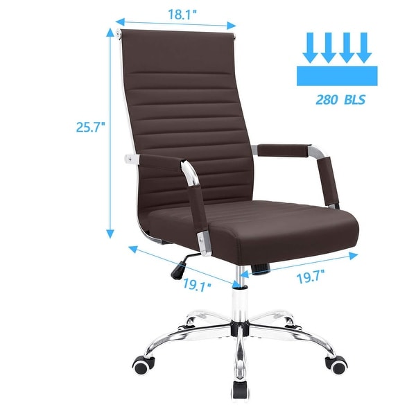 Homall Ribbed Office Desk Chair Computer Chair