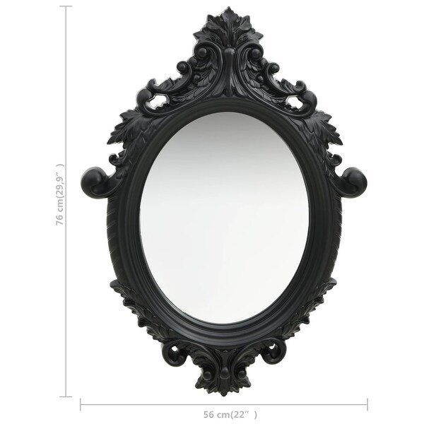 vidaXL Wall Mirror Castle Style 22"x29.9"