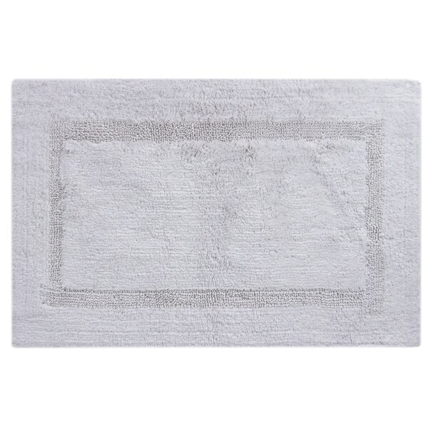 Egyptian Cotton Inset Border Bath Rug