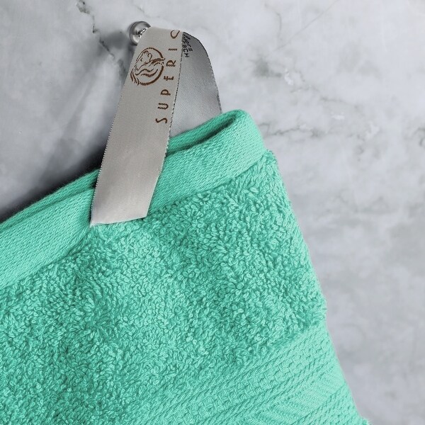 Superior Cotton Solid Highly-Absorbent Bath Towel - (Set of 4)