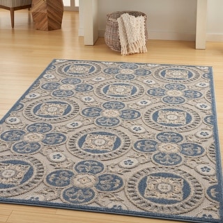 Nourison Aloha Indoor/outdoor Geometric Area Rug