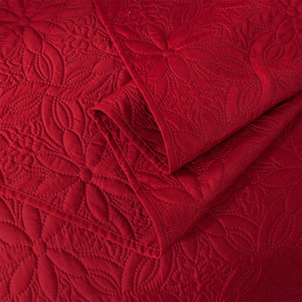 Ultrasonic Flower Bedspread Coverlet Set,Summer Quilt