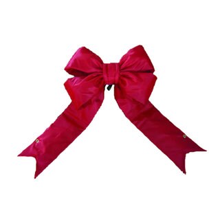 Vickerman Red Nylon 60-inch x 75-inch Outdoor Bow with 14-inch Ribbon