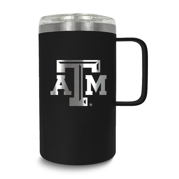 Collegiate Texas a & M Stainless Steel 18 Oz. Hustle Mug with Lid