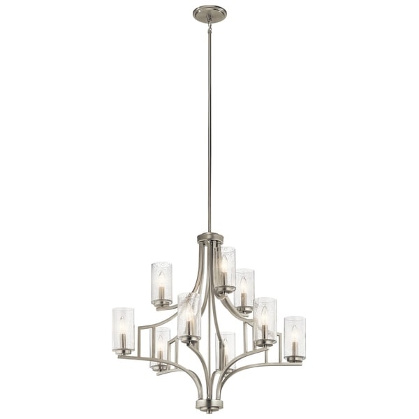 Kichler Lighting Vara Collection 9-light Brushed Nickel Chandelier