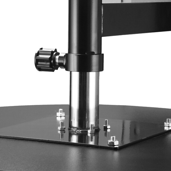 Soozier Speed Bag Platform, Wall Mounted Speedball for Boxing, MMA Workout Punching Bag Height Adjustable for Home Gym