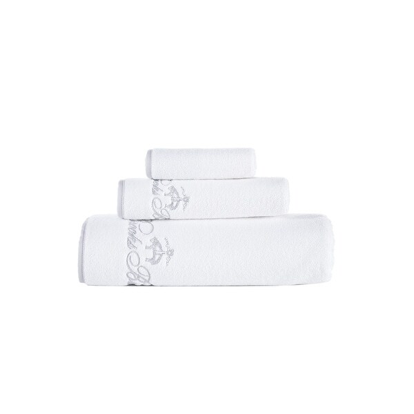 Brooks Brothers Contrast Frame 3 pcs Towel Set