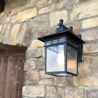 Cullen 1 Light Exterior Lighting in Imperial Black Finish