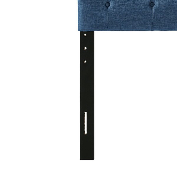 Rebeca Modern Foam-padded Headboard with Diamond Button Tufting Detailing by HULALA HOME