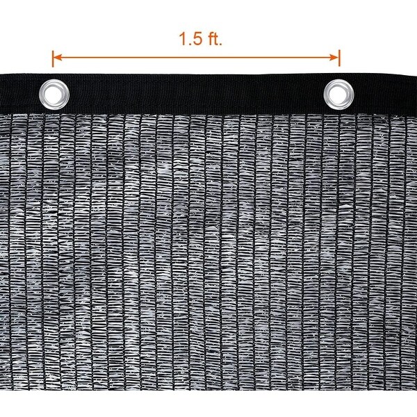 Agfabric 40% Sun Shade Cloth with Grommets (12 Bungee Balls)