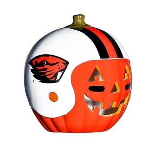 NCAA Oregon State Beavers Ceramic Pumpkin Helmet