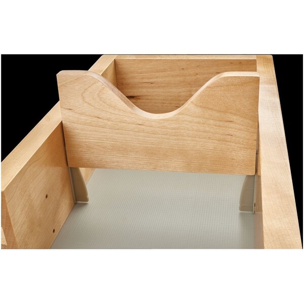Rev-A-Shelf 486 Series 25-5/8 Inch Pull Out U-Shaped Vanity Under Sink