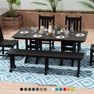 Laguna 65" Poly Eco-Friendly All-Weather Bench