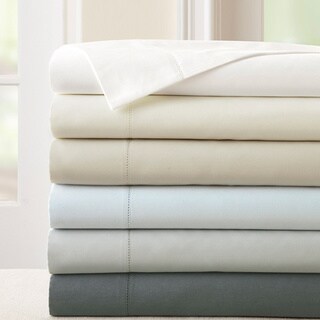 Amraupur Overseas 400 Thread Count 100-percent Cotton 4-piece Sheet Set with Single Hemstitch