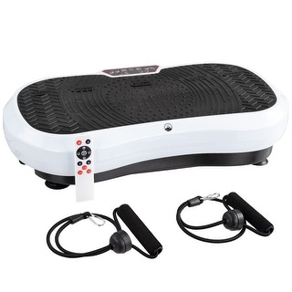 Wakeman Vibration Plate Exercise Machine - Vibrating Platform with Remote