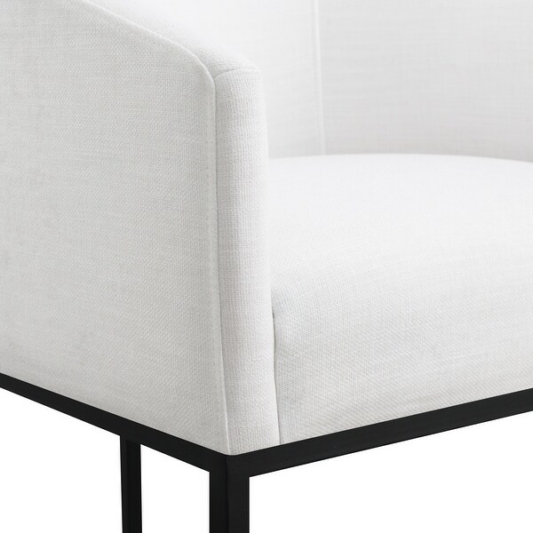 Dove Stain Resistant Upholstered Counter Stool