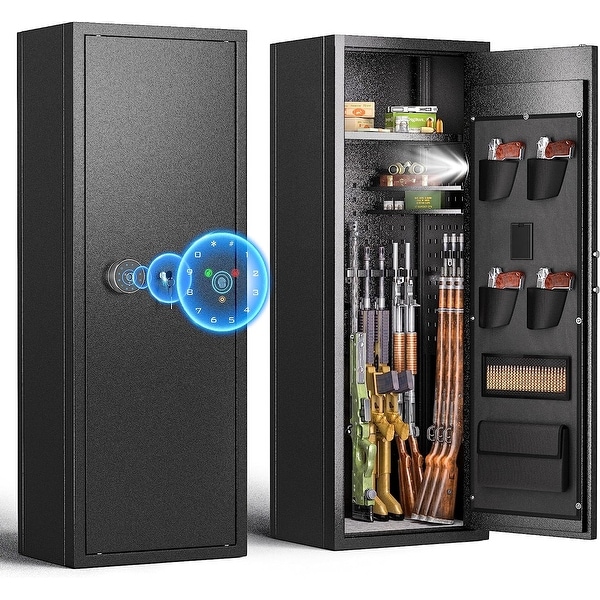 Gun Safes Rifle Cabinet for Home Rifle and Pistols