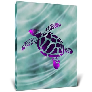 CoTa Global Sea Turtle Light Up LED Wall Art - Changing Color LED - 15.75Lx11.9Wx1H inches