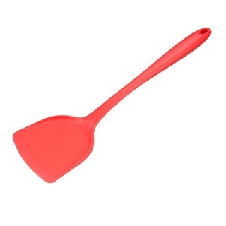 Silicone Spatula Heat Resistant 327mm Length for Baking and Cooking Red