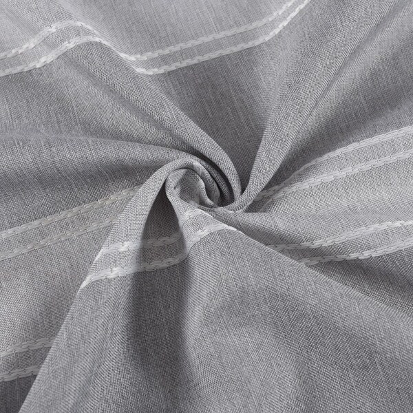 Dainty Home Madison Striped 70" x 72" Shower Curtain