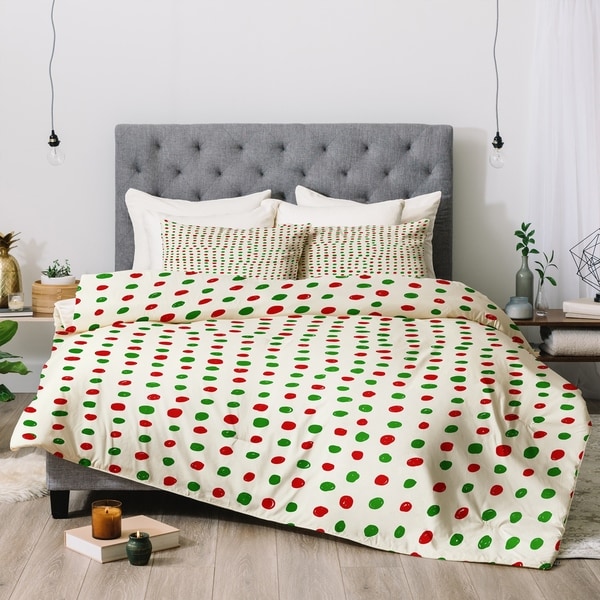 Deny Designs Polka Dot 3-Piece Comforter Set