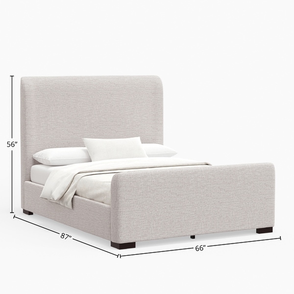 Adele Upholstered Platform Bed