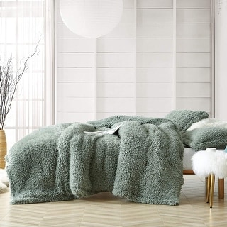Fluffy Clouds - Coma Inducer Oversized Comforter Set - Iceberg Green