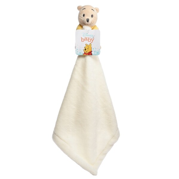 Lambs & Ivy Disney Baby Little Winnie the Pooh Lovey Plush Security Blanket