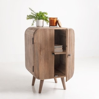 Two Door Mango Wood Side Cabinet