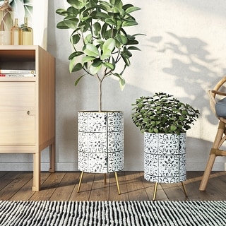 Bantu Modern Planters (Set of 2)