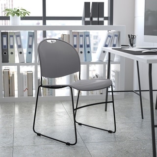 Ultra-compact High-capacity Stacking Metal Chairs (Set of 5)