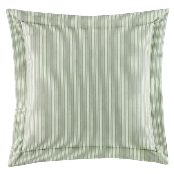 Laura Ashley Natalie Green Floral Cotton Comforter Bonus Set