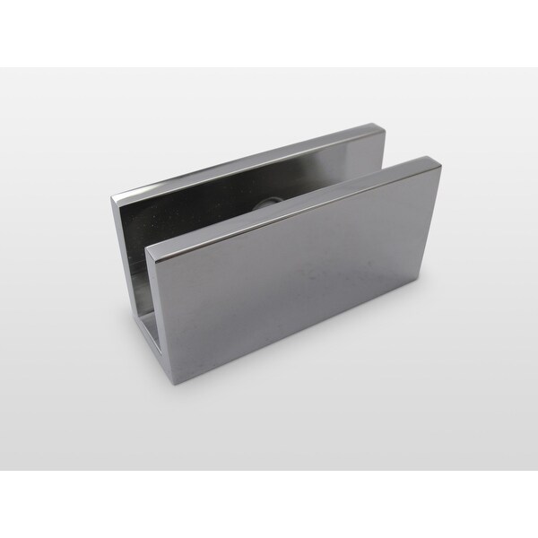 Glass Warehouse 58.25" x 33" Frameless Shower Bath Fixed Panel