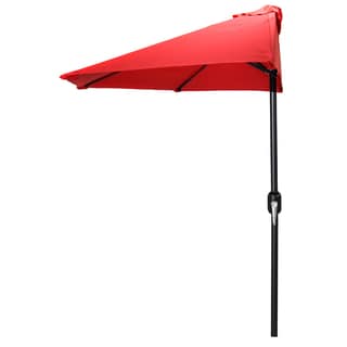 Jordan Manufacturing Red 9-foot Half Umbrella