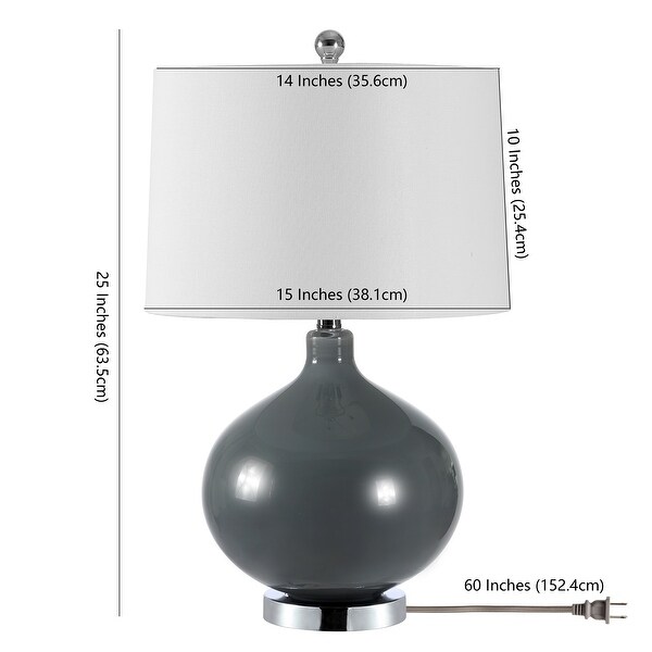 SAFAVIEH Lighting Masera 25-inch LED Table Lamp (Set of 2). - 15" W x 15" L x 25" H