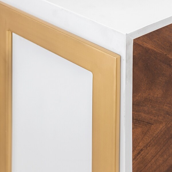 Elk Home Crafton Credenza - Mahogany