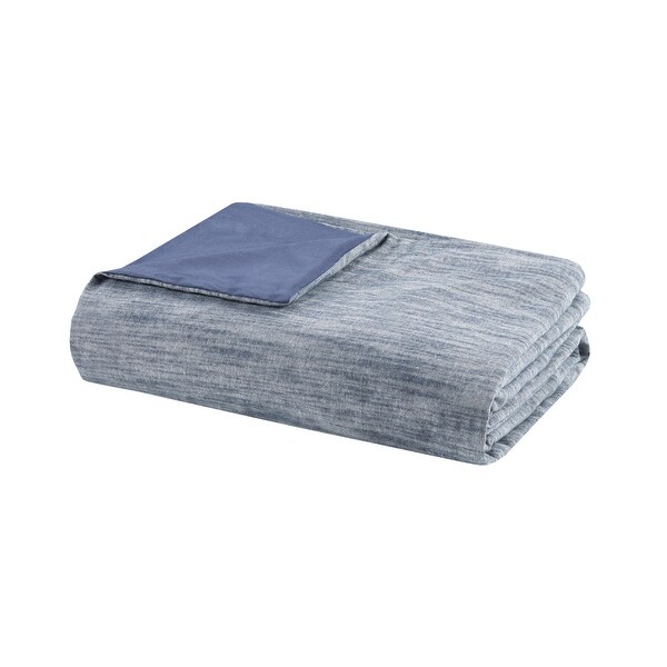 Blakely Organic Cotton Oversized Duvet Cover Set by Clean Spaces