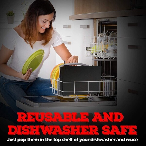 Grill Mat, Best BBQ Mat, Nonstick, Reusable, Set of 3